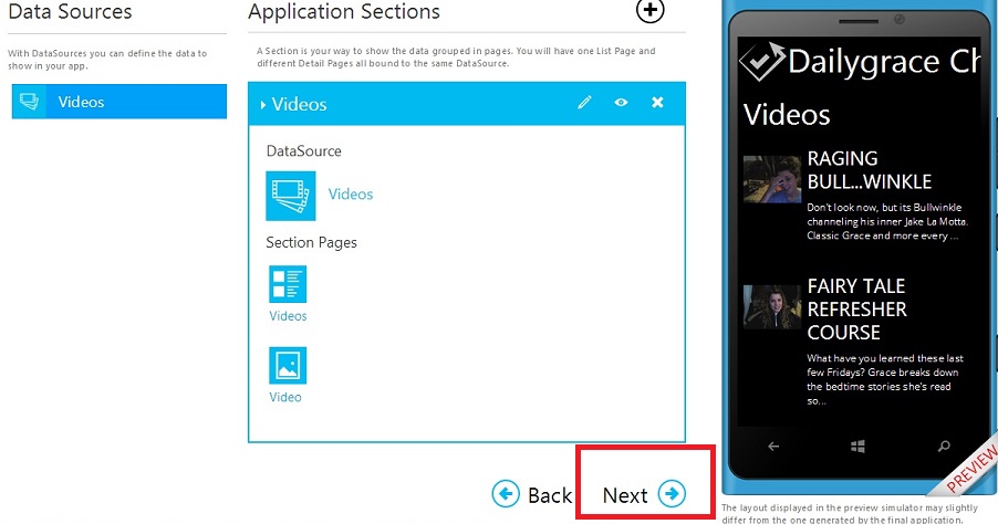 8 Viết ứng dụng xem videos Youtube đơn giản bằng Windows Phone App Studio